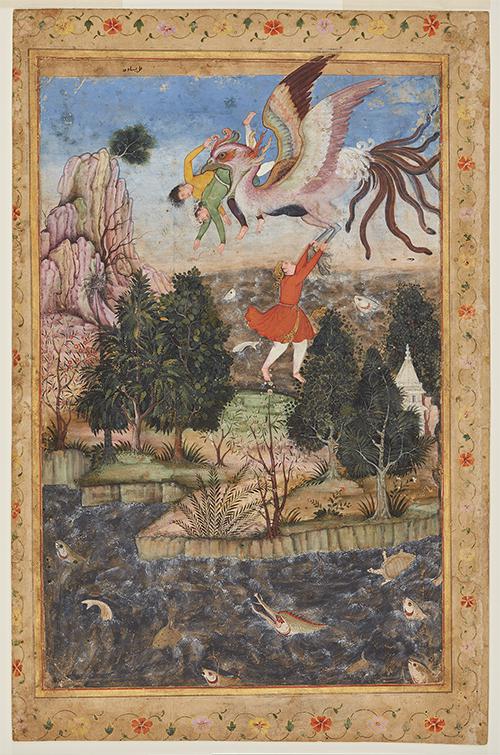 AKM140, Young Men Carried Off by a Simurgh