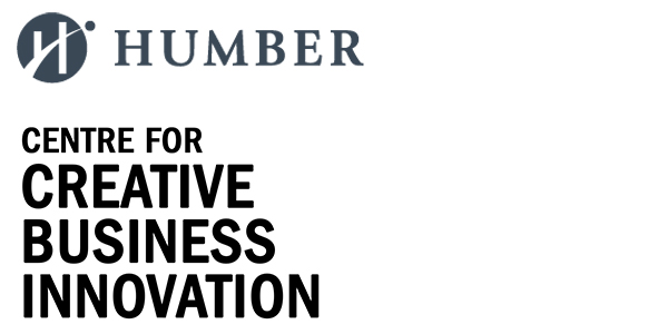 Logos for Humber College and the Humber College Centre for Creative Business Innovation